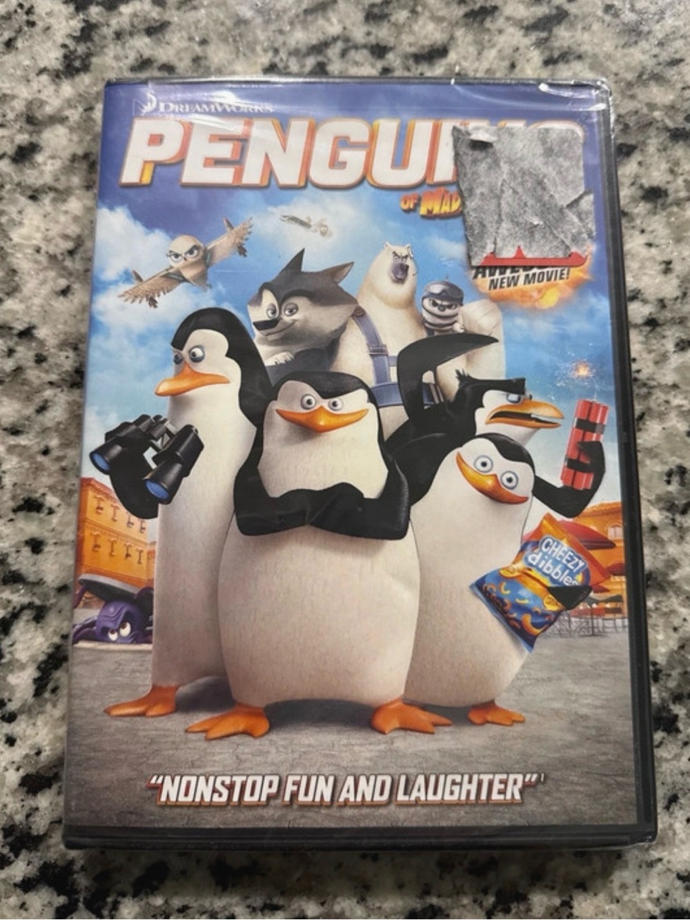 DreamWorks Penguins DVD - Blue, White, Orange